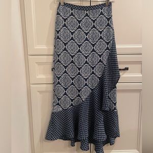 Knox Rose Beach maxi flowy skirt